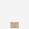 Saint Laurent Tarjetero Piel Logo color Beige sku 820-000710 01 - Foto 1