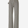 Bottega Veneta Pantalones Striped Drill color Blanco y Negro sku 761-003541 01 - Foto 1