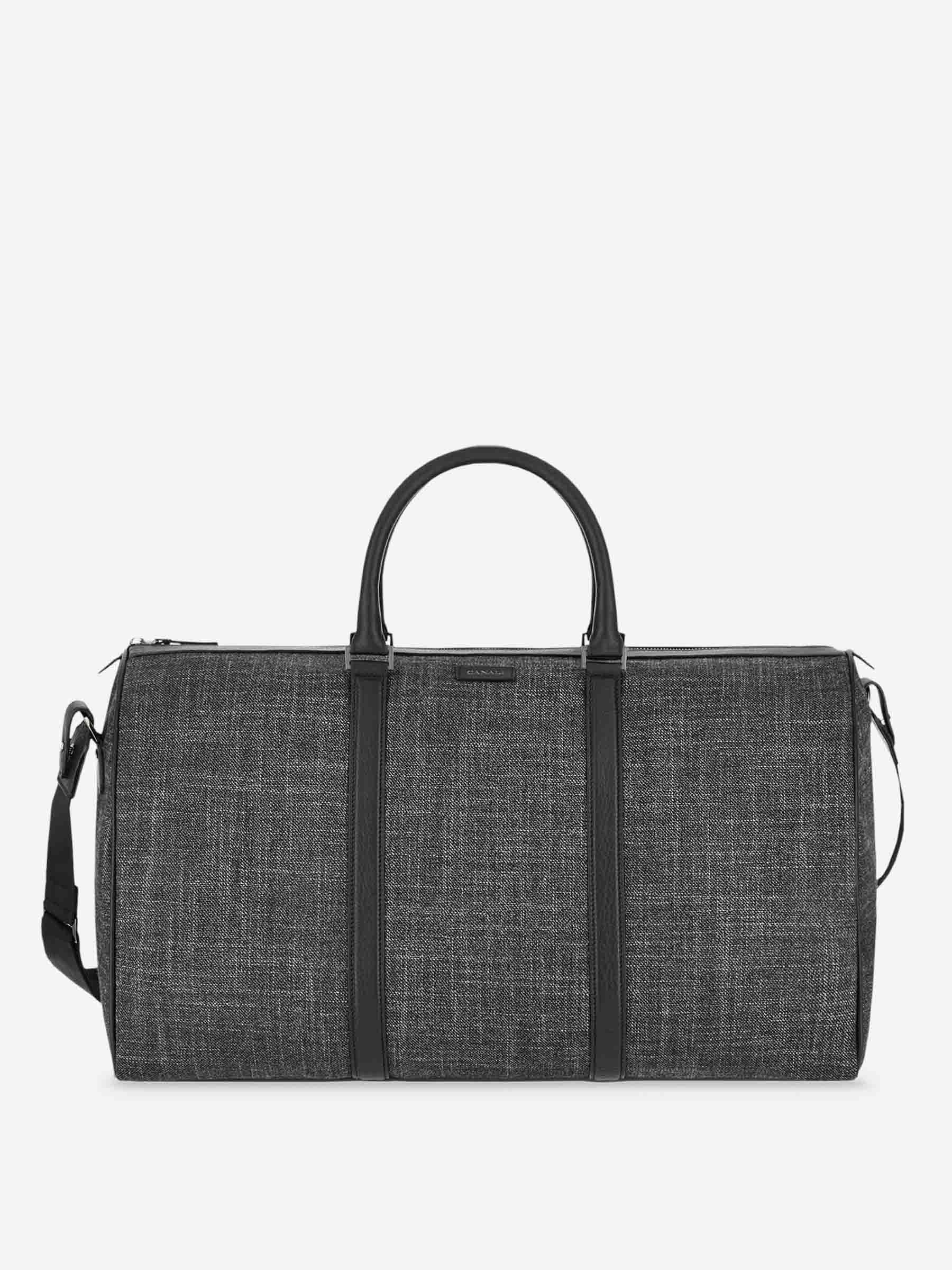 Canali Bolsa de Viaje Logo color Negro sku 692-001907 01 - Foto 1