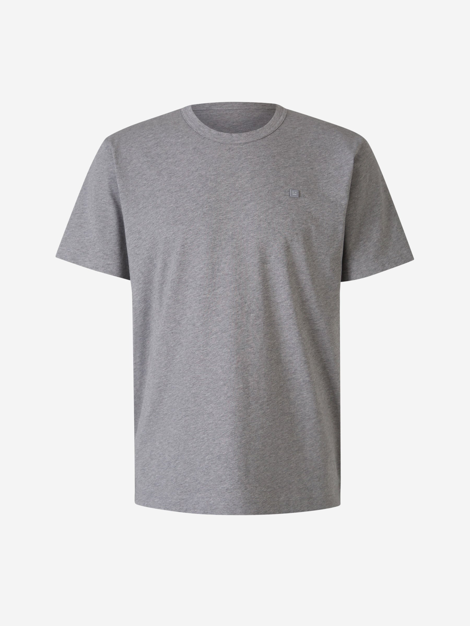 Acne Studios Face Camiseta Logo Face color Gris Piedra sku 553-003802 03 - Foto 1