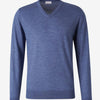 Santa Eulalia Jersey Pico Cashmere color Azul Denim Claro sku 542-002425 02 - Foto 1