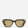 Alexander McQueen Gafas de sol Rectangulares Punk color Verde Oscuro sku 614-002810 03 - Foto 1