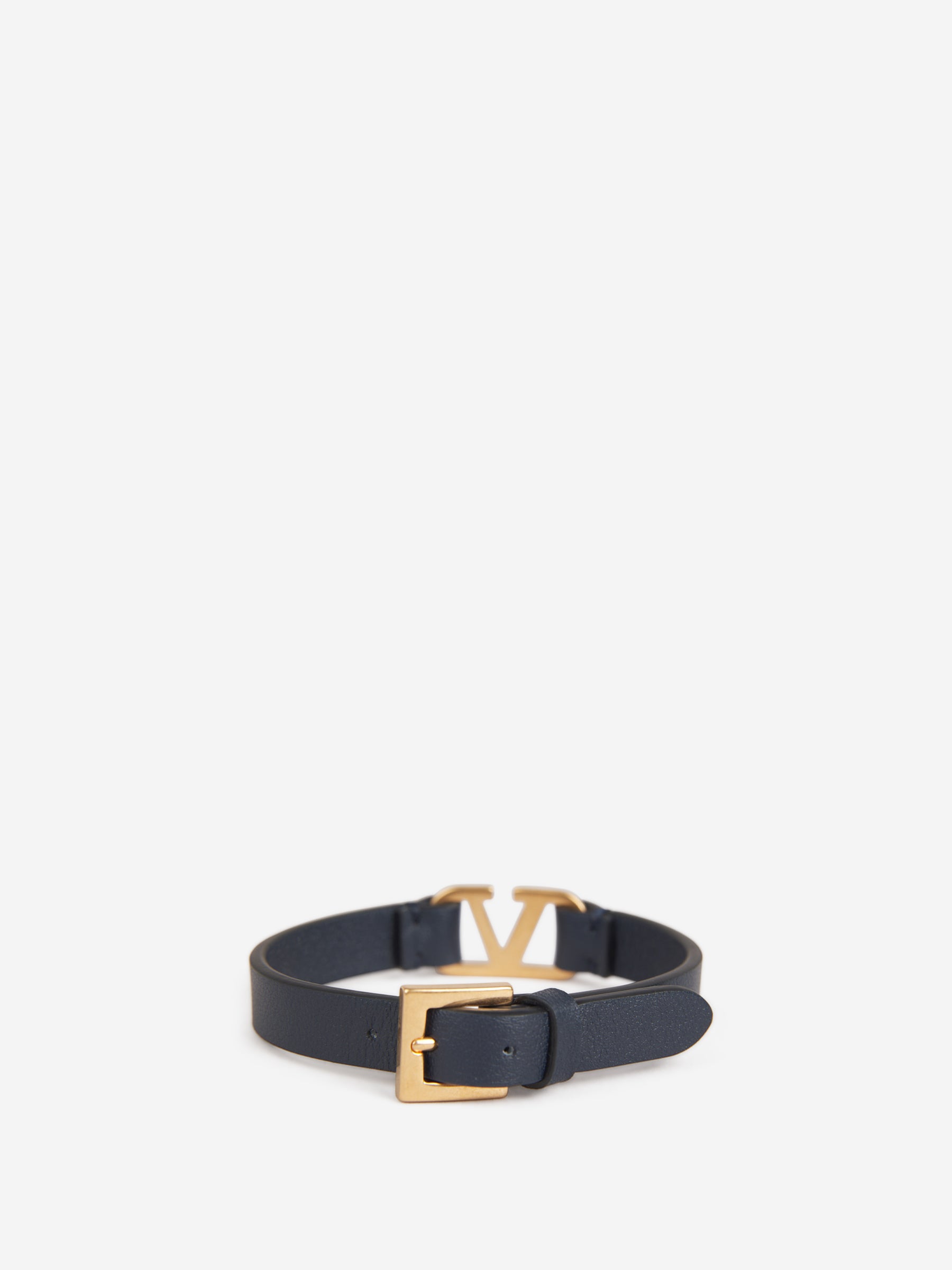 Valentino Garavani Pulsera Logo Piel color Azul Marino sku 682-000741 01 - Foto 2