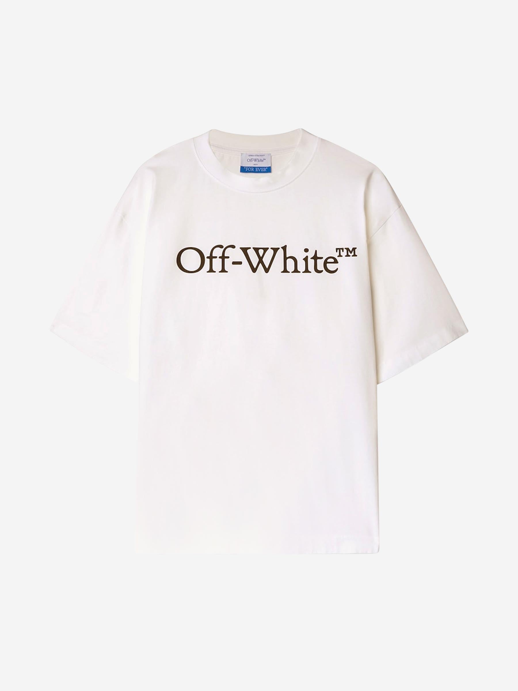 Off-White Camiseta Logo Algodón color Blanco sku 553-003852 01 - Foto 1