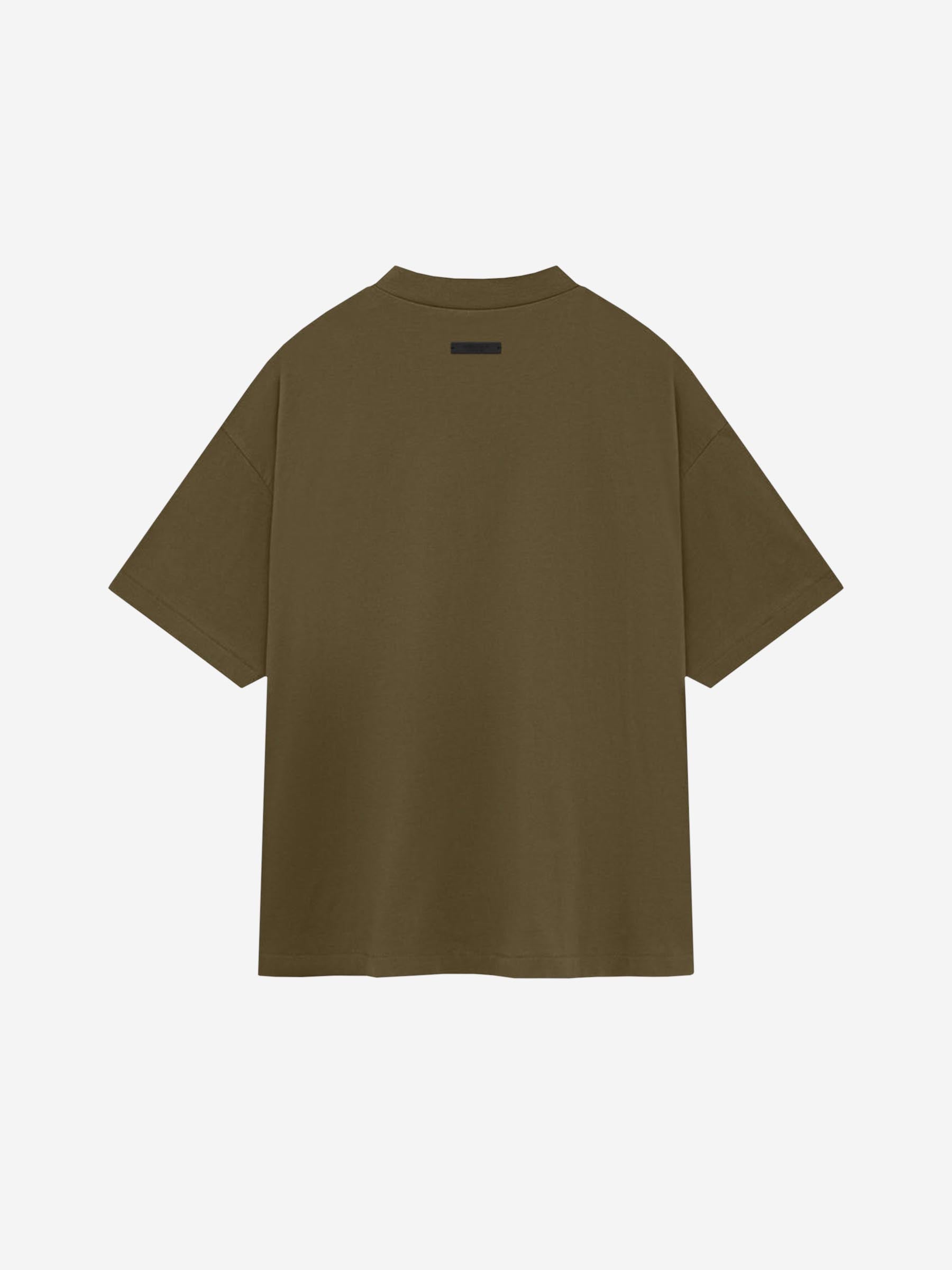 Fear of God Essentials Camiseta Logo Algodón color Marron sku 553-004010 04 - Foto 2