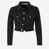 Alexander Wang Chaqueta Brillos Denim color Negro sku 741-002201 01 - Foto 1