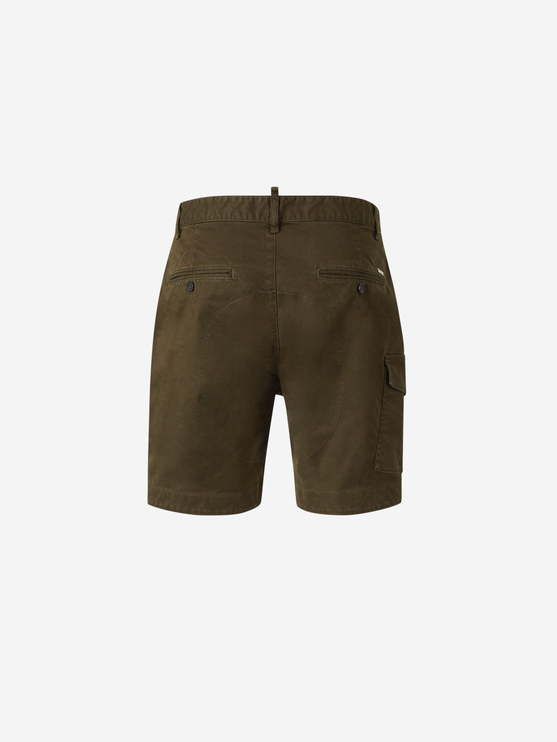 Dsquared2 Bermuda Chinos Cargo color Verde Militar sku 523-001019 01 - Foto 2