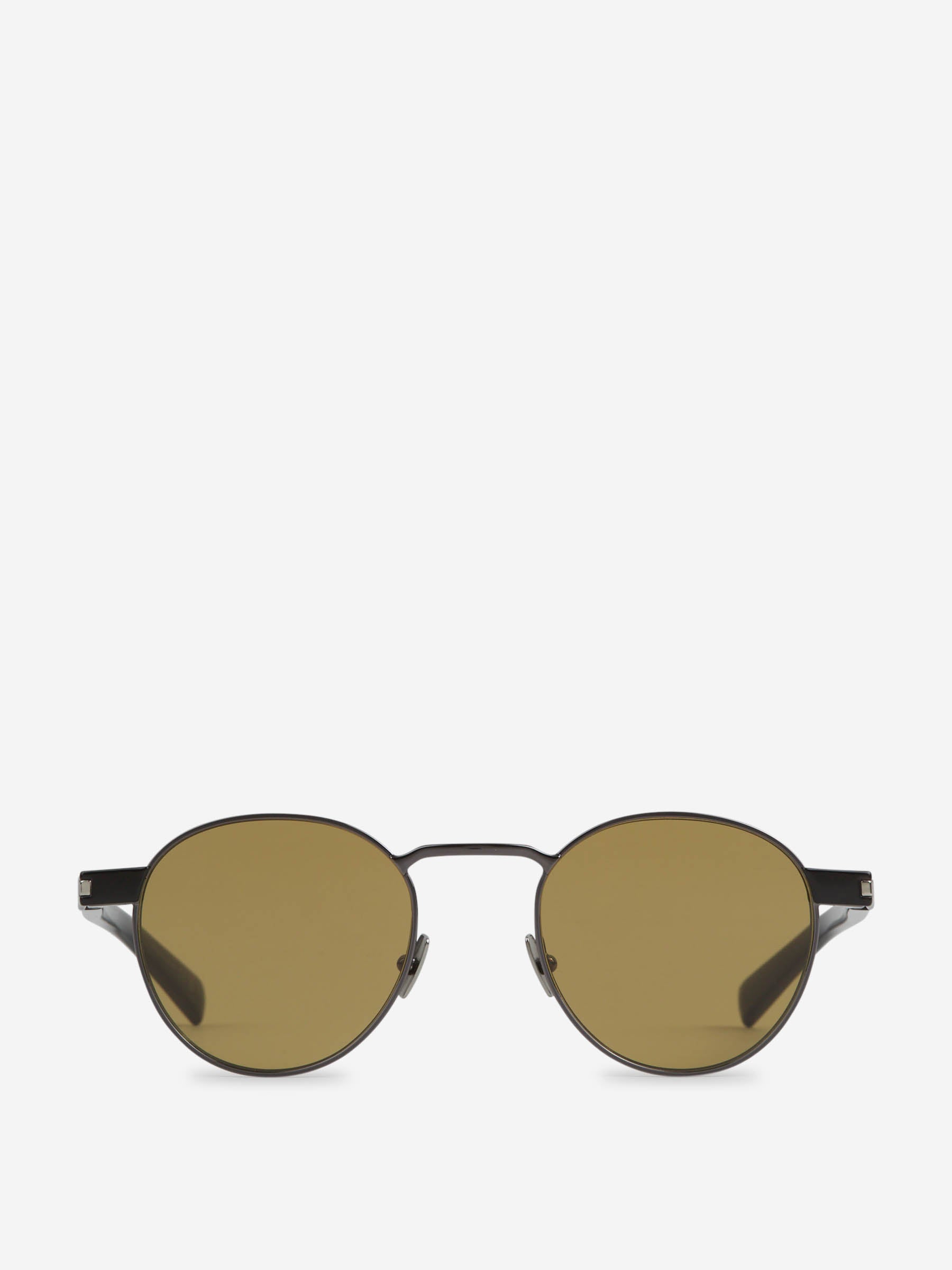 Saint Laurent Gafas de Sol Redondas color Marron Oscuro sku 614-002910 01 - Foto 1