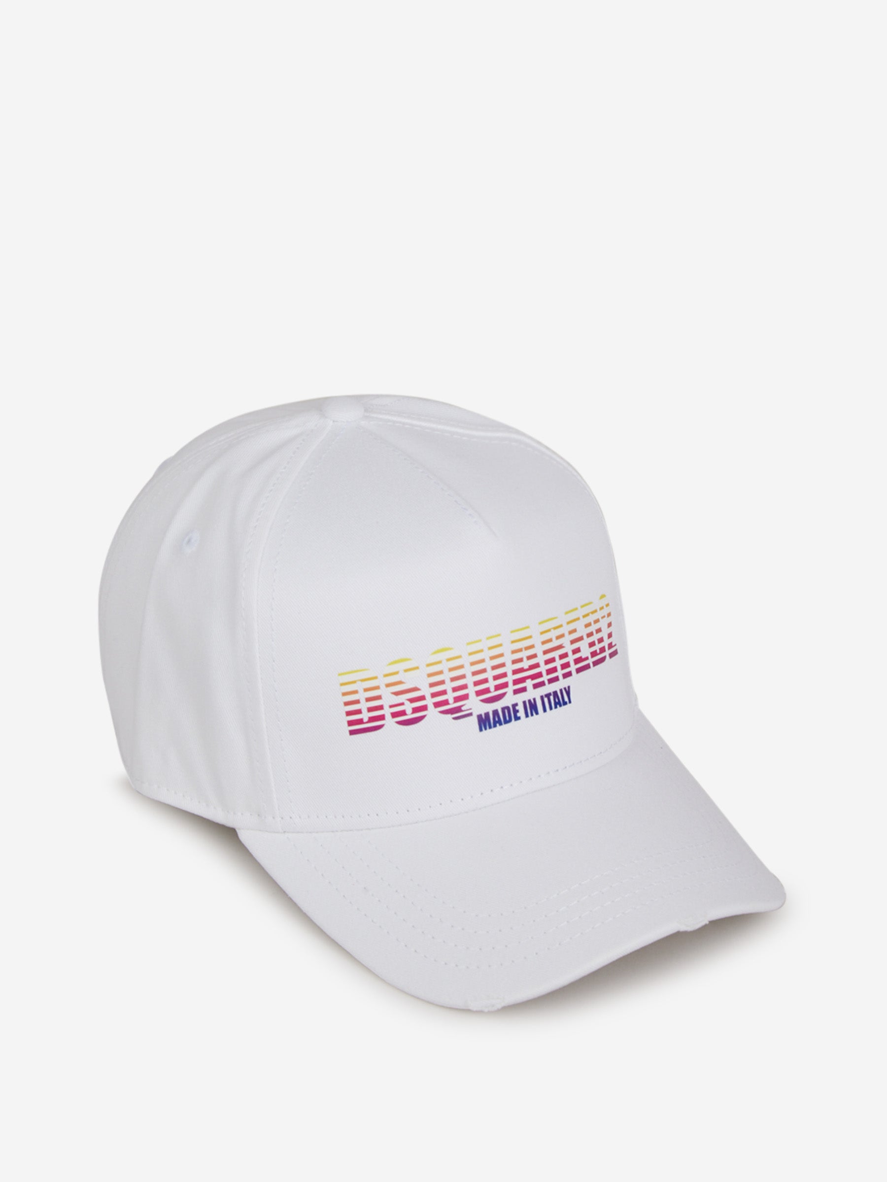 Dsquared2 Gorra Logo Algodón color Blanco sku 695-001570 01 - Foto 1