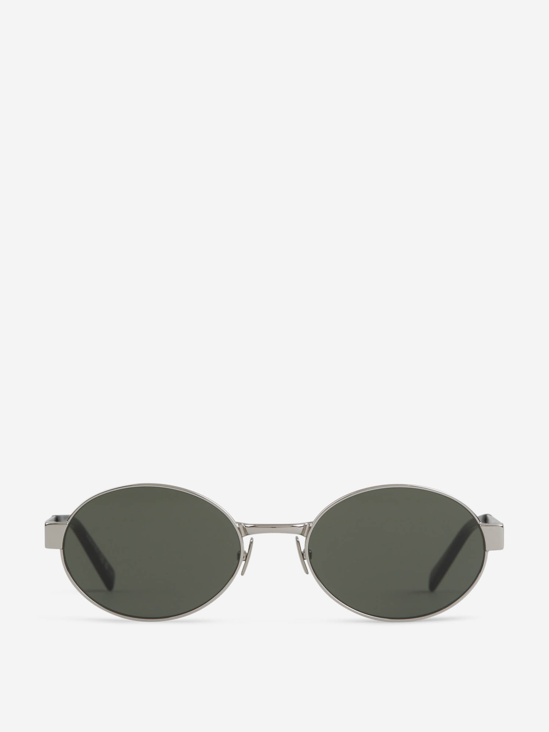 Saint Laurent Gafas de Sol Redondas color Plateado sku 860-001114 02 - Foto 1