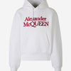 Alexander McQueen Sudadera Logo Algodón color Blanco sku 545-001611 01 - Foto 1