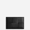 Bottega Veneta Tarjetero Intrecciato color Negro sku 820-000696 01 - Foto 1