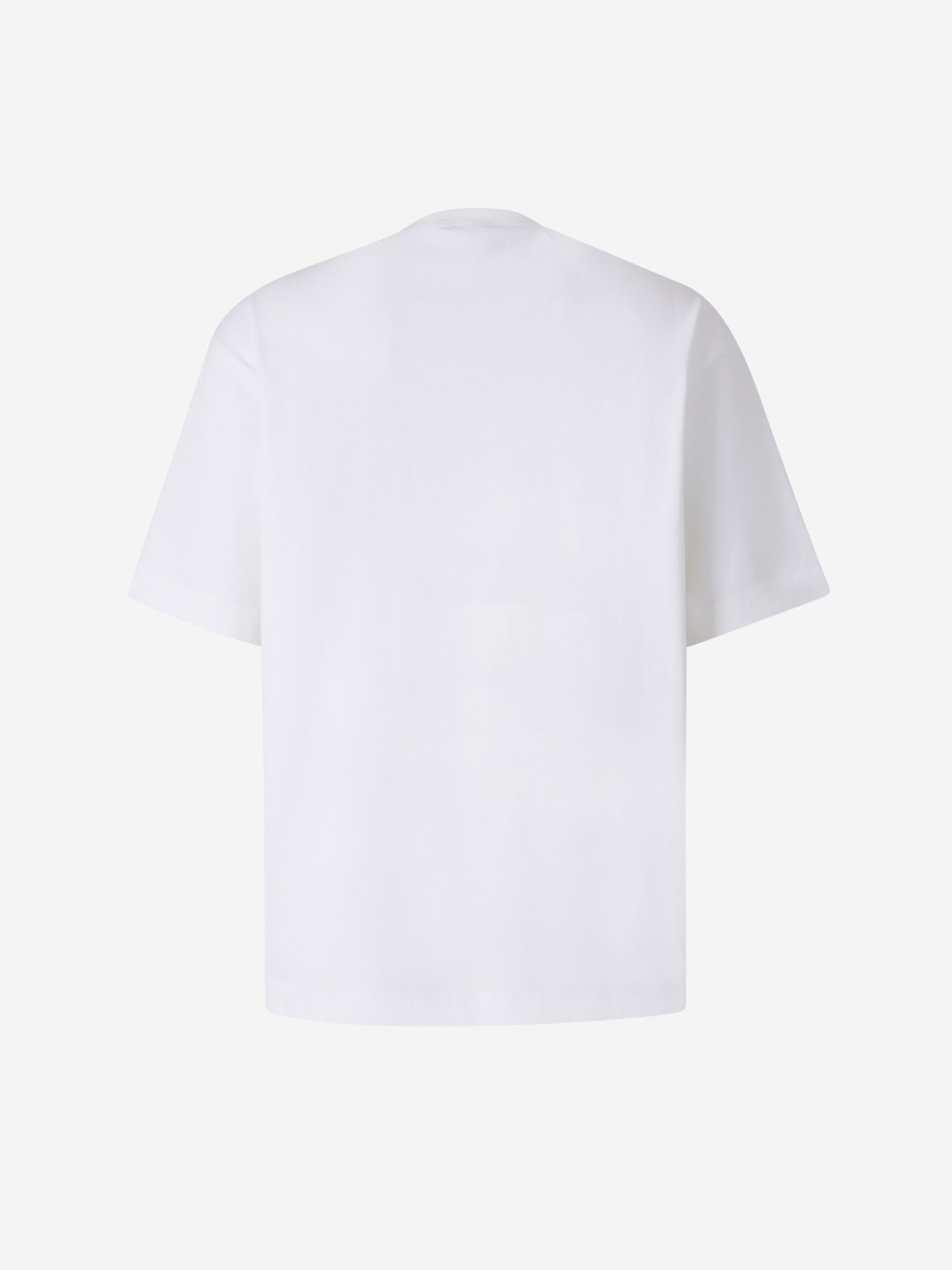 Acne Studios Camiseta Oversize Logo color Blanco sku 553-003805 02 - Foto 2