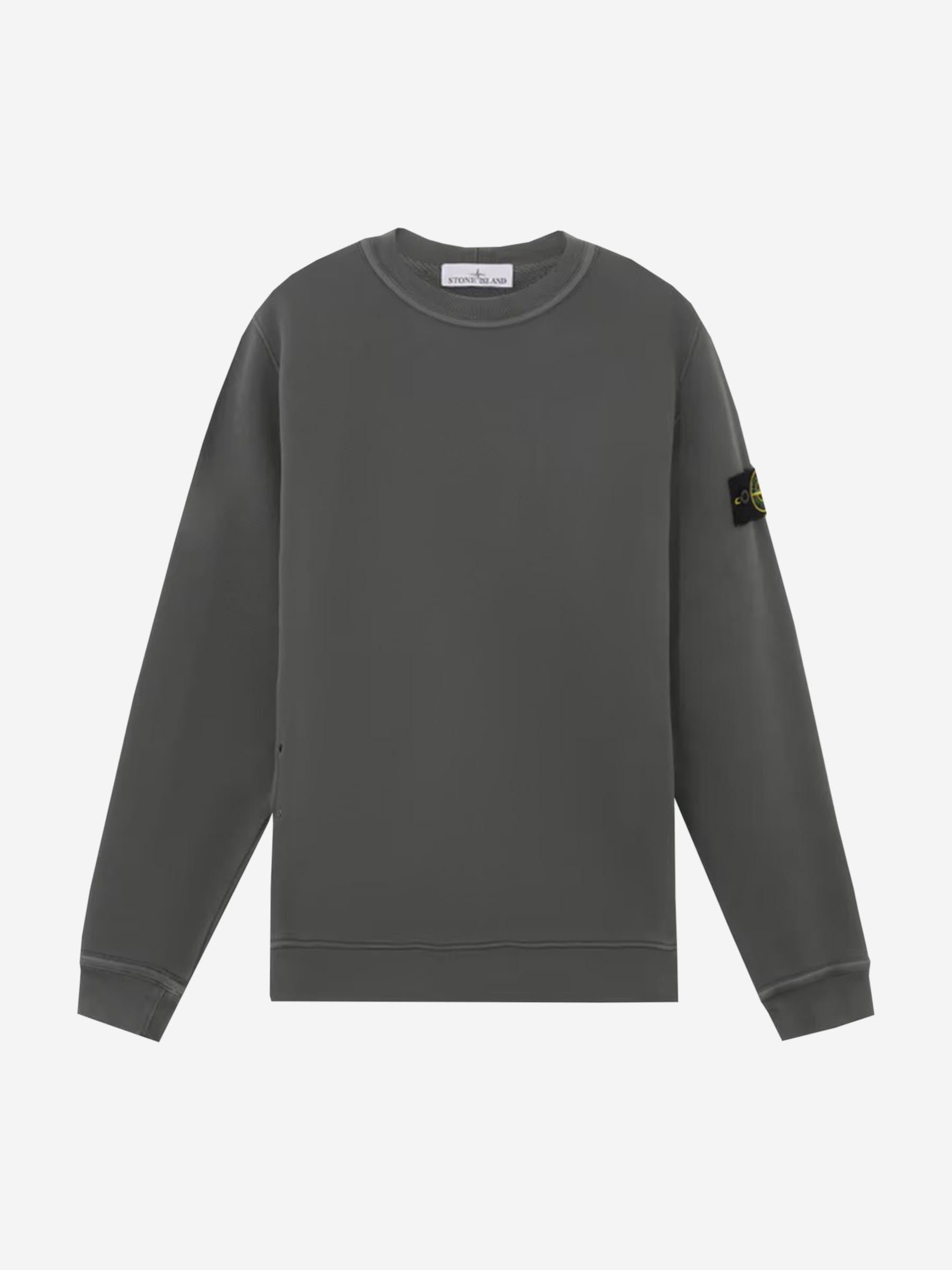 Stone Island Sudadera Logo Algodón color Verde Oscuro sku 545-001660 01 - Foto 1