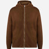 Lardini Chaqueta Capucha Piel color Marron sku 501-000259 01 - Foto 1