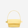 Jacquemus Bolso Mano El Rond Carrè color Amarillo Neon sku 810-007721 01 - Foto 1