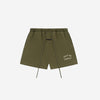 Fear of God Essentials Bermudas Logo Algodón color Verde Militar sku 523-001056 04 - Foto 1