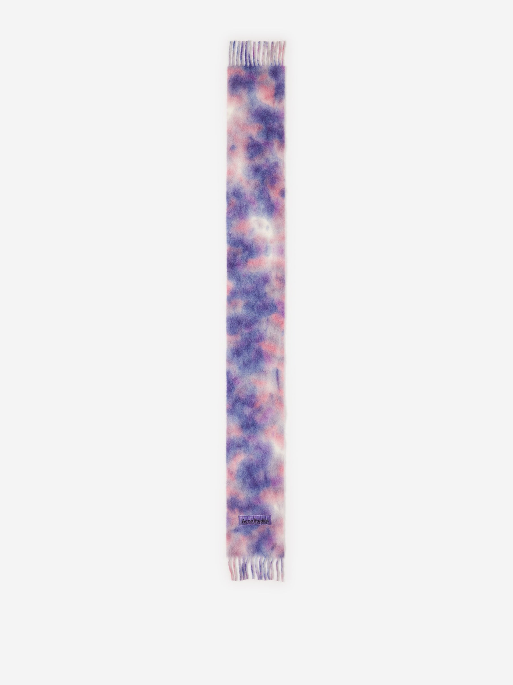 Acne Studios Bufanda Alpaca Tie Dye color Lila sku 840-000771 01 - Foto 2