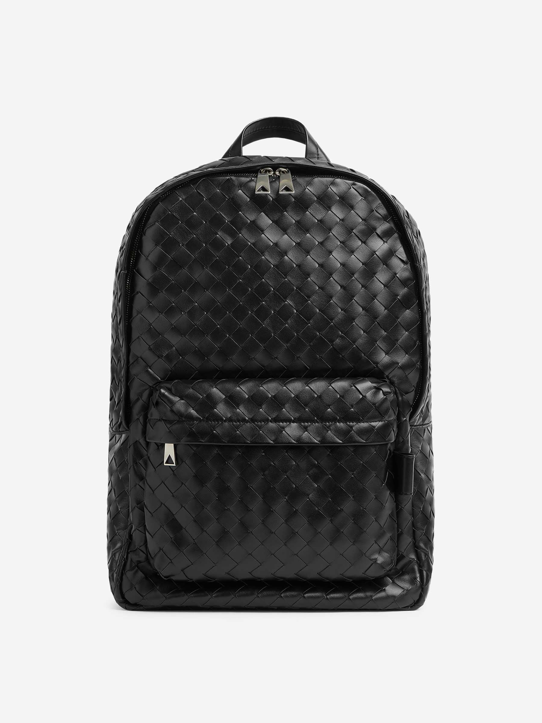 Bottega Veneta Mochila Intrecciato Piel color Negro sku 692-001849 01 - Foto 1