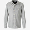 Brunello Cucinelli Sobrecamisa Franela Lisa color Gris Piedra sku 531-006299 01 - Foto 1