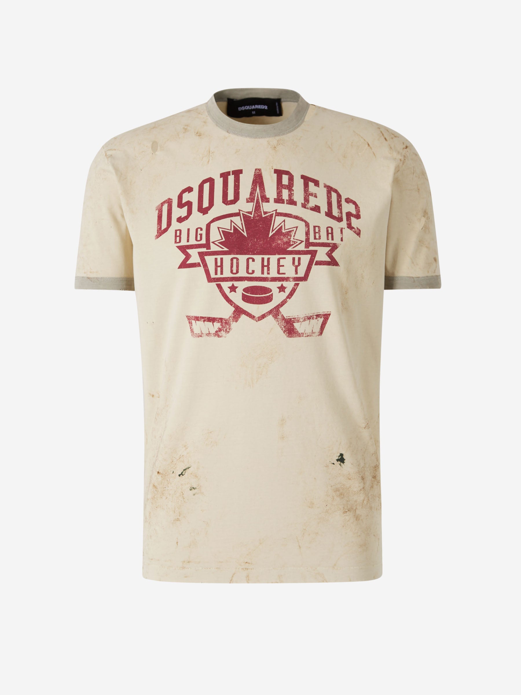 Dsquared2 Camiseta Gráfico Contraste color Beige sku 553-003880 01 - Foto 1