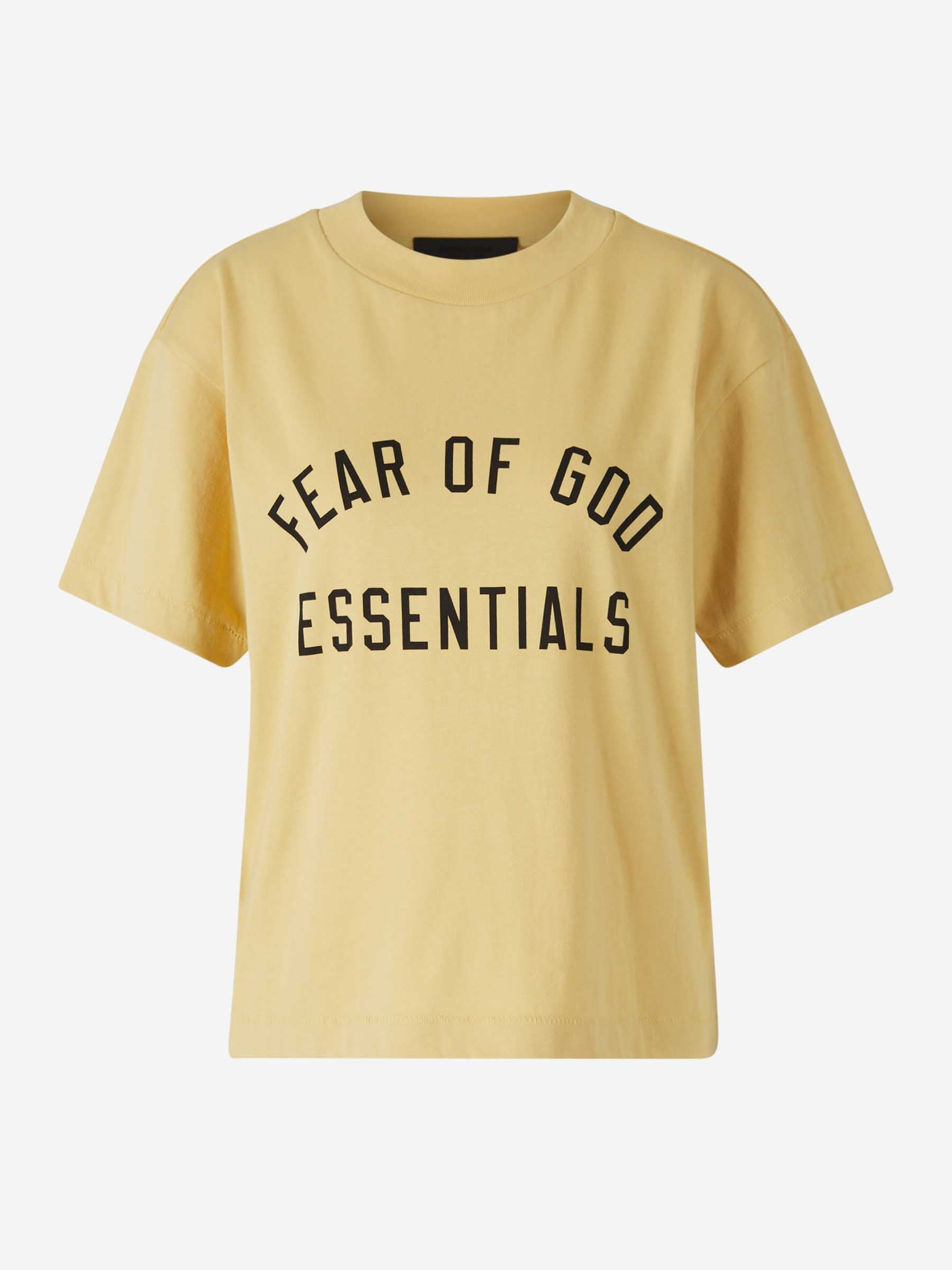 Fear of God Essentials Camiseta Logo Algodón color Amarillo sku 782-001635 03 - Foto 1