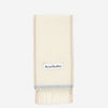 Acne Studios Bufanda Alpaca Tie Dye color Blanco sku 840-000770 01 - Foto 1