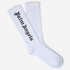 Palm Angels Calcetines Logo Canalé color Blanco sku 642-000505 01 - Foto 1