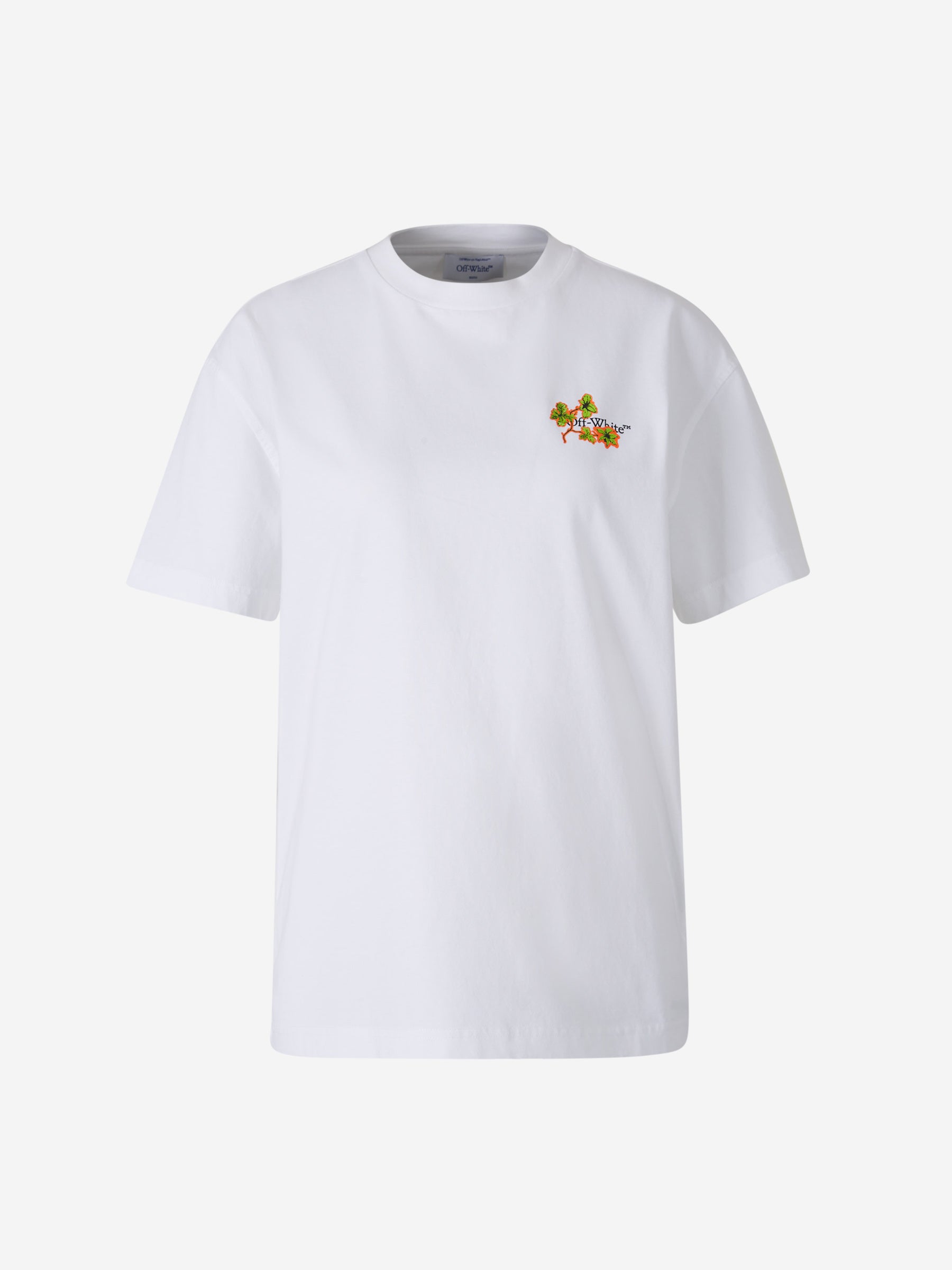 Off-White Camiseta Motivo Ramo Logo color Blanco sku 782-001610 01 - Foto 1