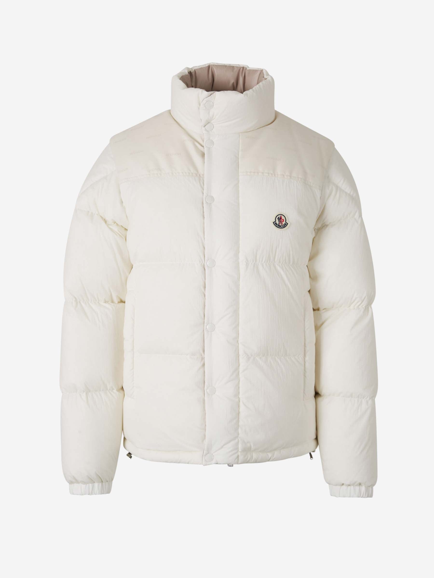 Moncler Verone Chaqueta Acolchada Logo color Blanco sku 512-002291 01 - Foto 1