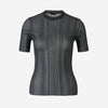 Givenchy Jersey Punto Transparente color Azul Marino sku 712-000533 01 - Foto 1