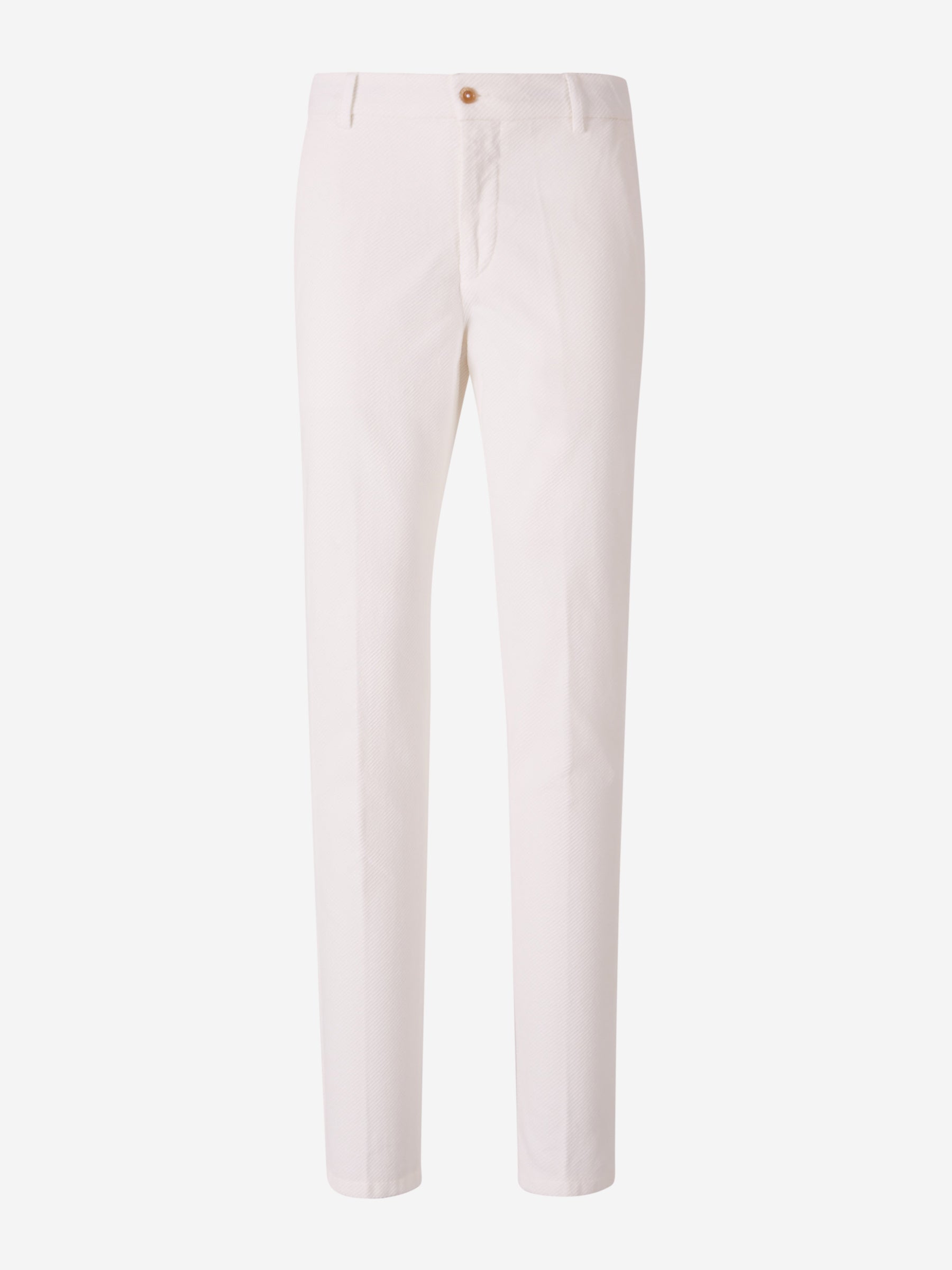 Marco Pescarolo Pantalones Chinos Pana color Blanco sku 521-003144 02 - Foto 1