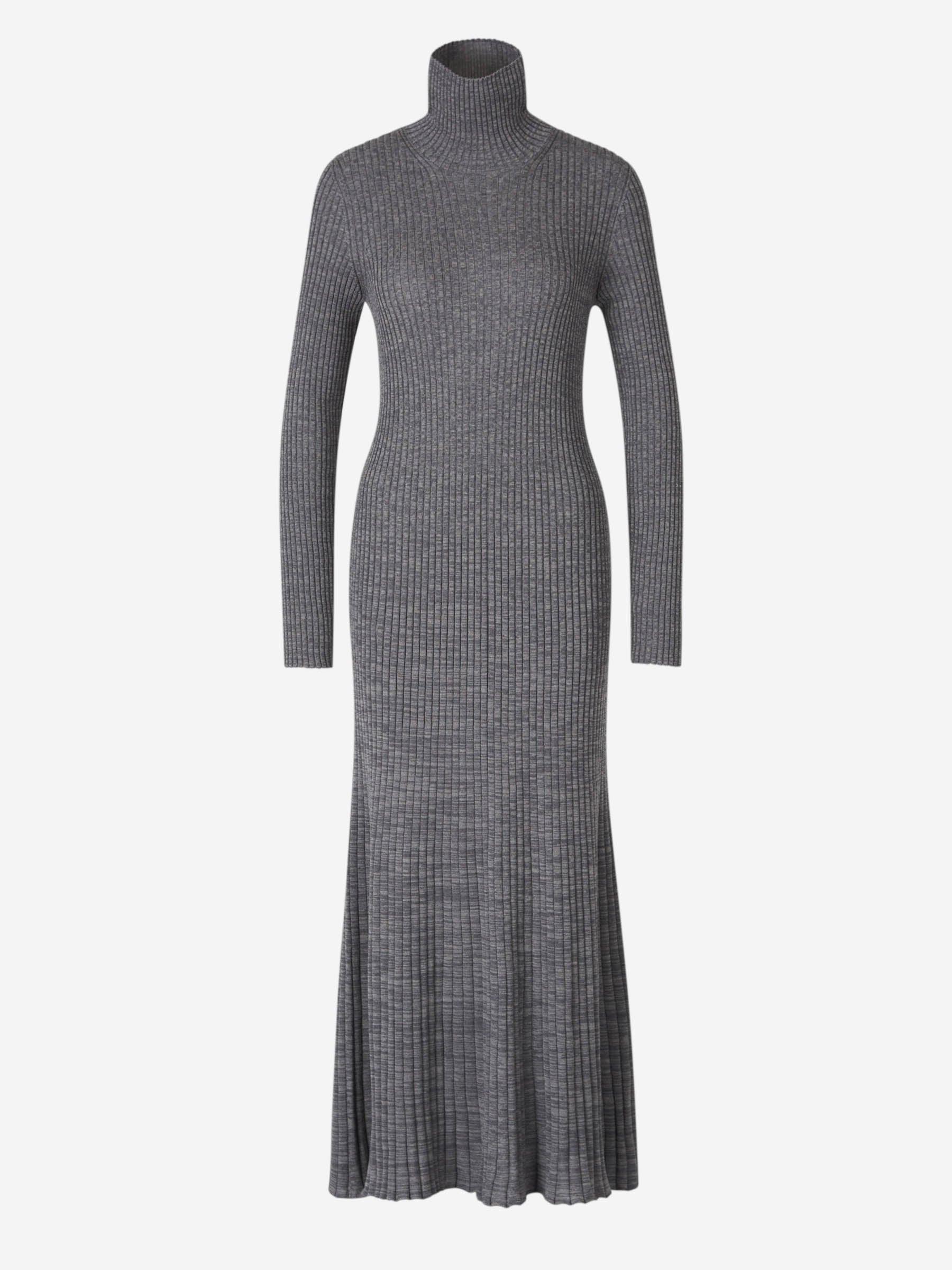 Moncler Vestido Midi Lana color Gris Piedra sku 721-000341 01 - Foto 1