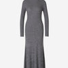 Moncler Vestido Midi Lana color Gris Piedra sku 721-000341 01 - Foto 1