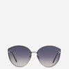 Tom Ford Gafas de Sol Ovaladas Evangeline color Gris Antracita sku 860-001063 02 - Foto 1