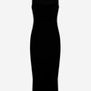 Alexander McQueen Vestido Midi Ajustado color Negro sku 721-000289 01 - Foto 1