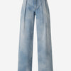 Balmain Jeans Wide Leg color Azul Denim Claro sku 763-001613 00 - Foto 1