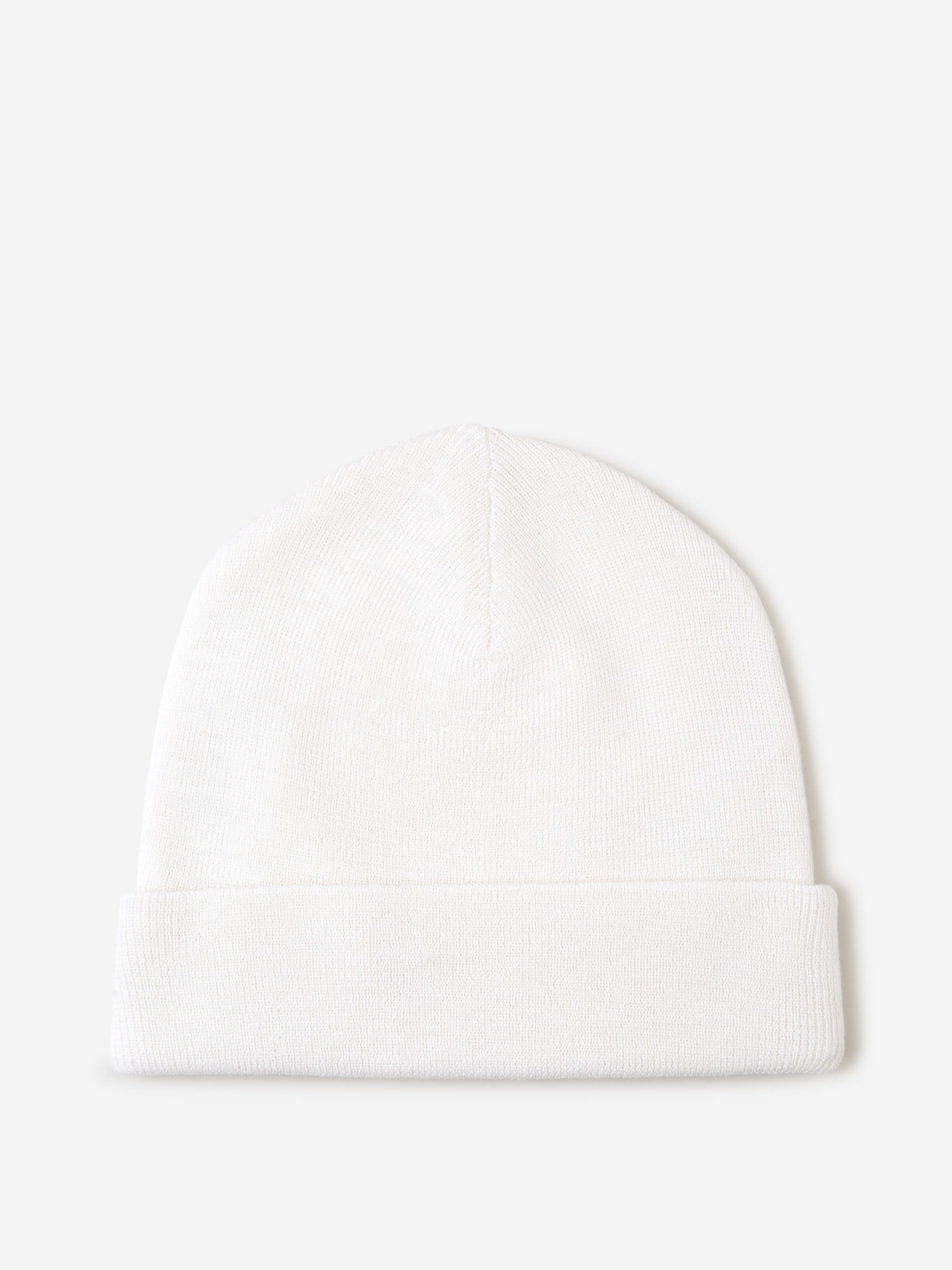 Acne Studios Gorro Logo Bordado color Marfil sku 695-001414 02 - Foto 2