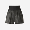 Alexander Wang Shorts Piel Safari color Negro sku 762-000483 01 - Foto 1