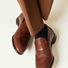 Loro Piana Mocasines Piel Sergio color Marron sku 611-004468 01 - Foto 1