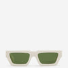 Off-White Gafas de Sol Rectangulares Manchester color Verde sku 614-002762 13 - Foto 1