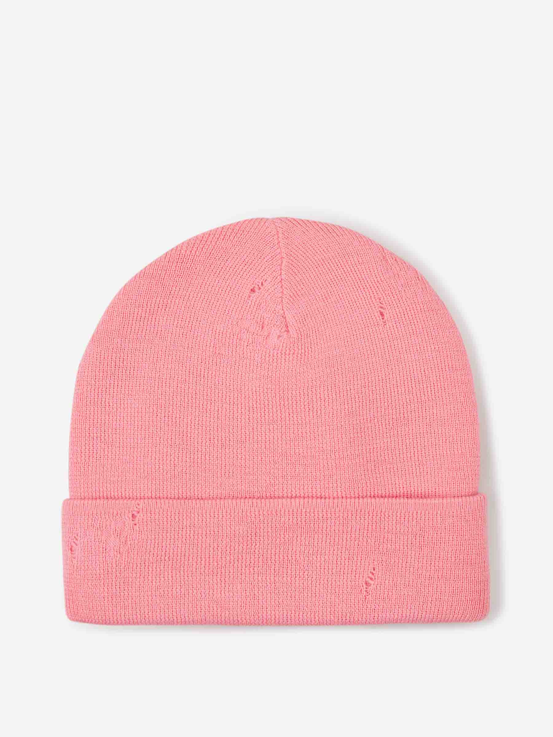 Acne Studios Gorro Logo Desgastado color Rosa sku 695-001534 02 - Foto 2