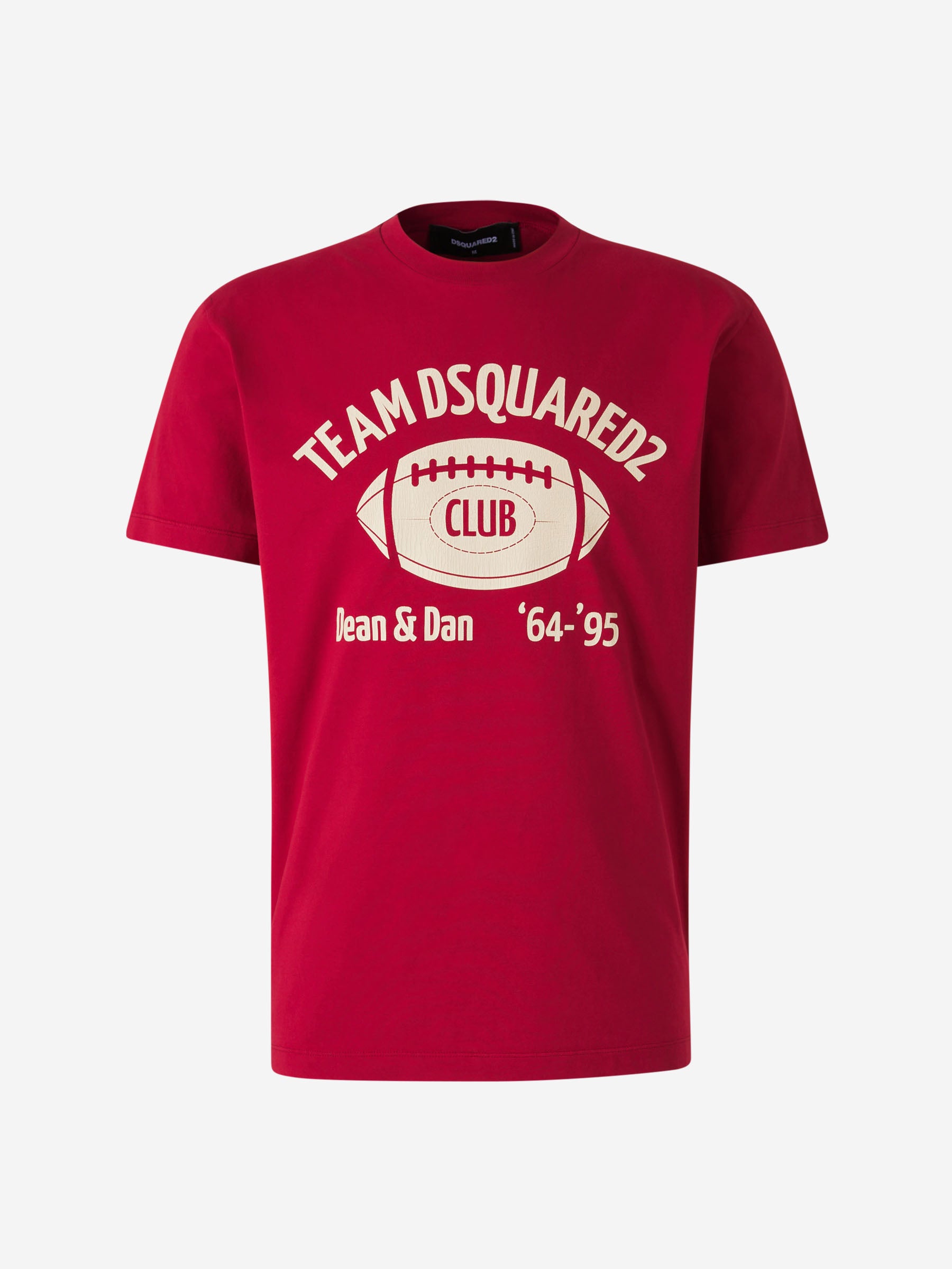 Dsquared2 Camiseta Logo Béisbol color Burdeos sku 553-003890 01 - Foto 1