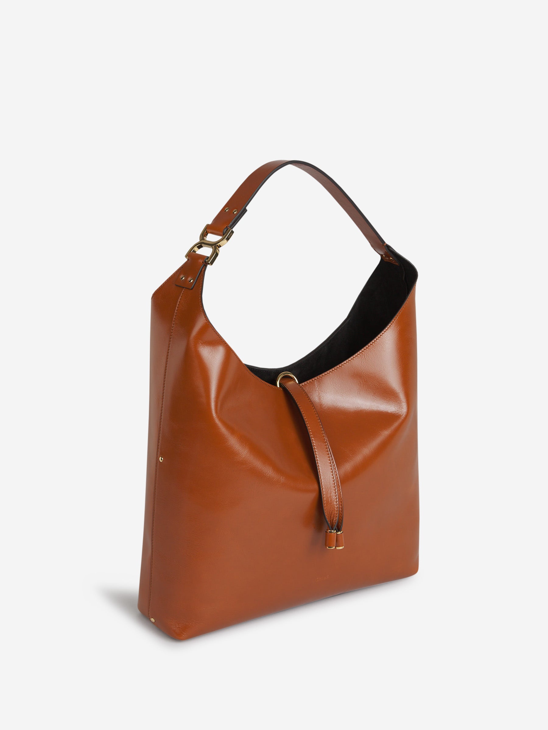 Chloé Bolso  Hombro Piel Hobo color Caramelo sku 810-007611 02 - Foto 2