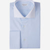 Santa Eulalia Camisa Vestir Bicolor Lisa color Azul Celeste sku 403-000458 01 - Foto 1