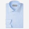 Canali Camisa Algodón Lisa color Azul Celeste sku 401-003128 01 - Foto 1