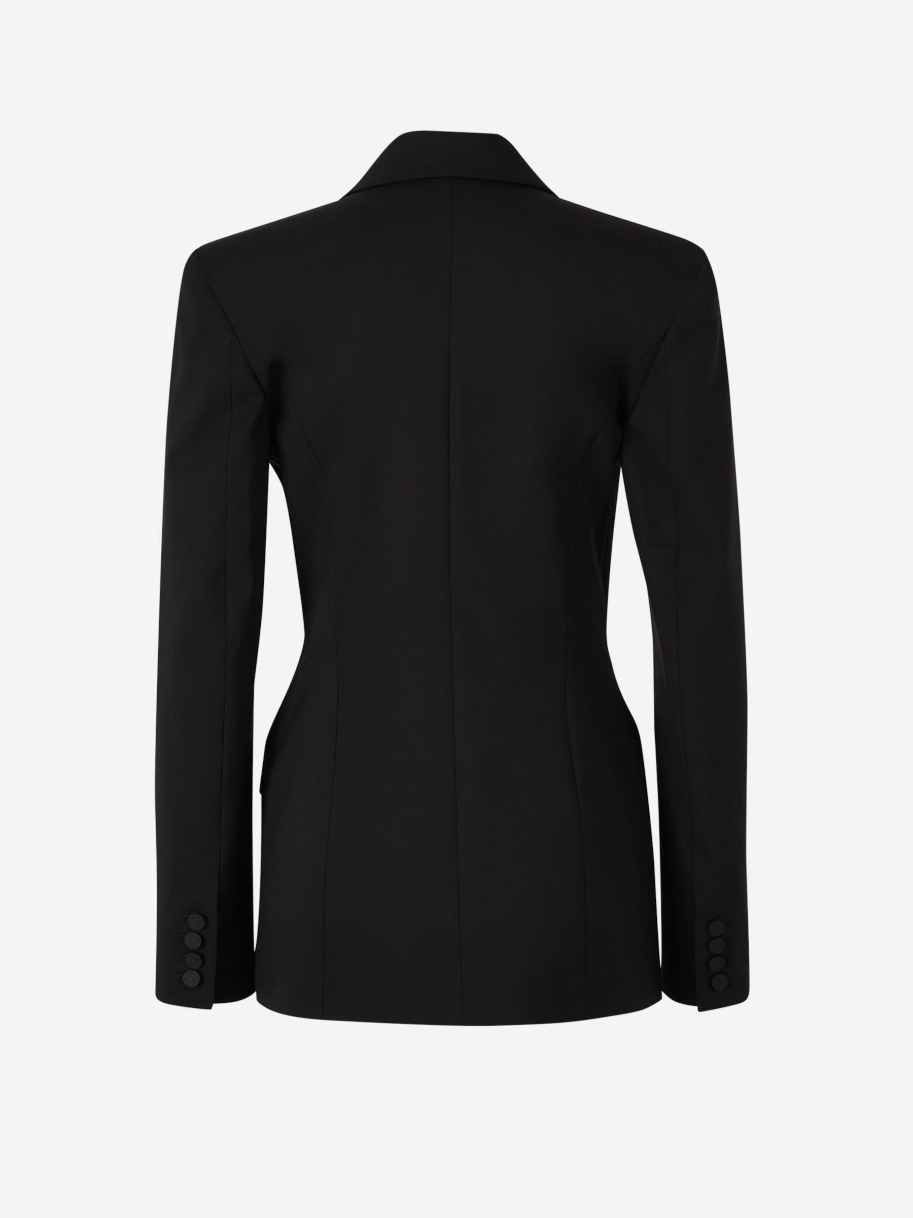 Mugler Chaqueta Blazer Lana color Negro sku 741-002142 01 - Foto 2