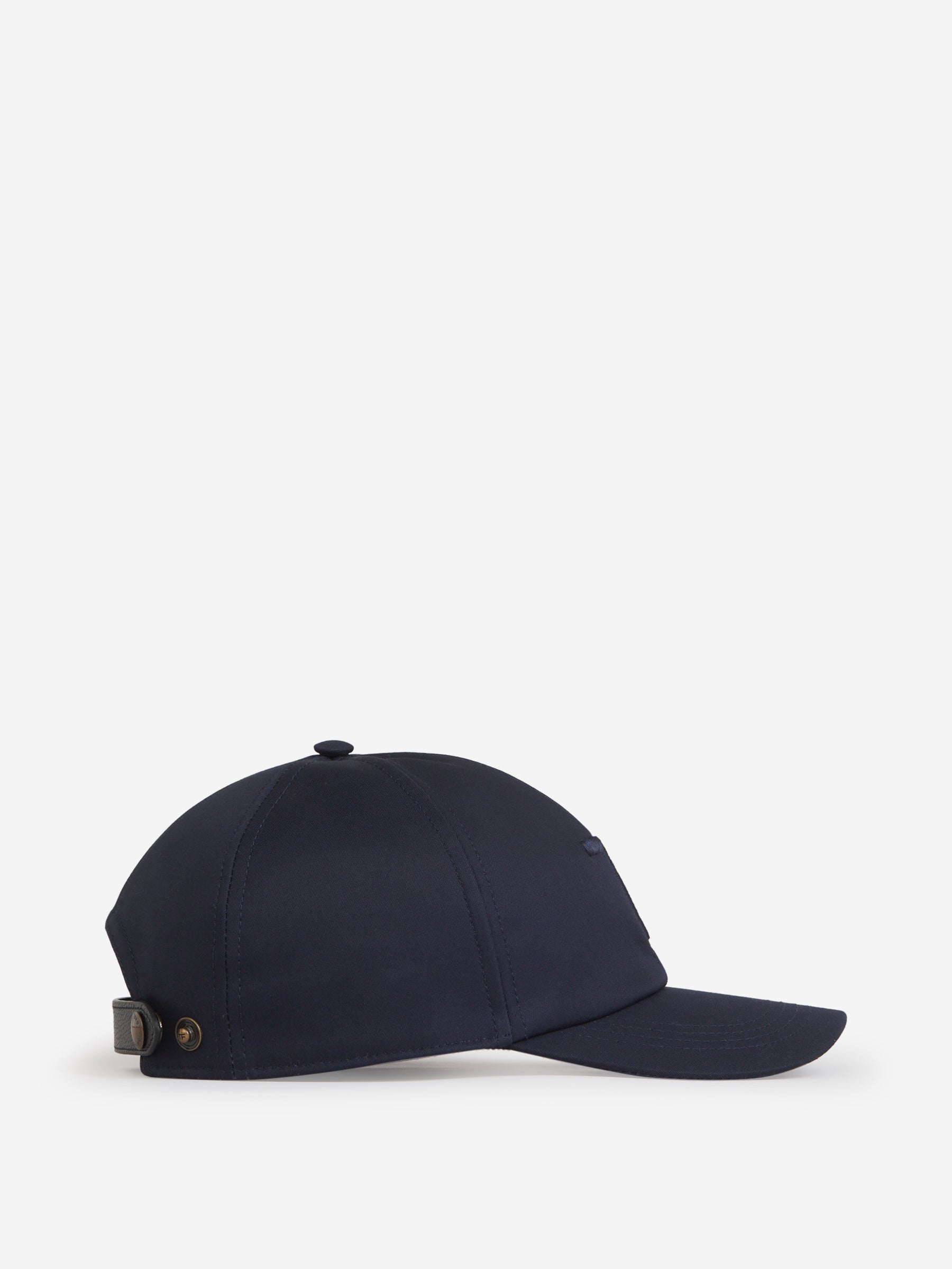 Tom Ford Gorra Algodón Logo color Azul Noche sku 695-001516 02 - Foto 2