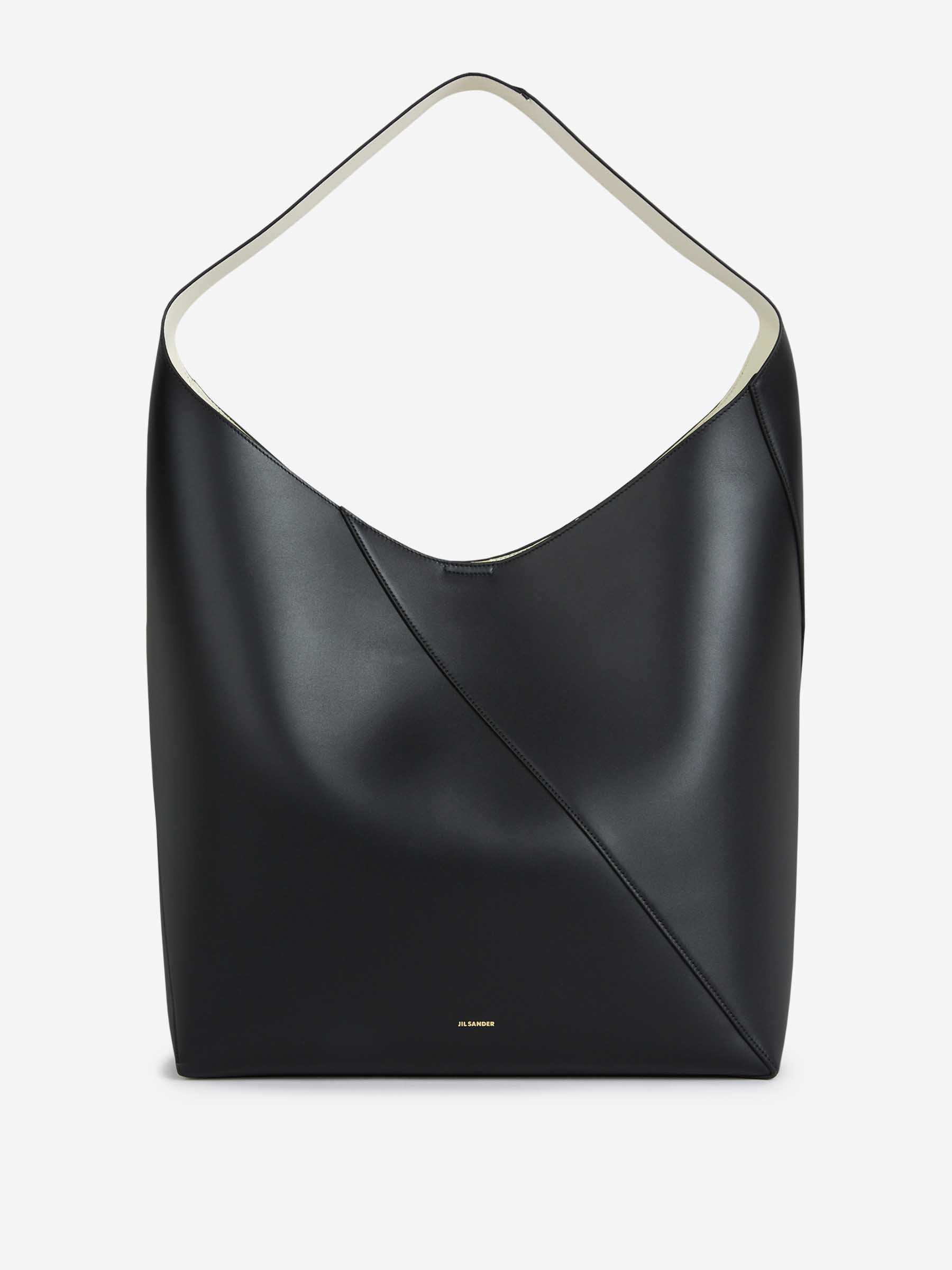 Jil Sander Bolso Hobo Vertigo color Negro sku 810-007842 01 - Foto 1