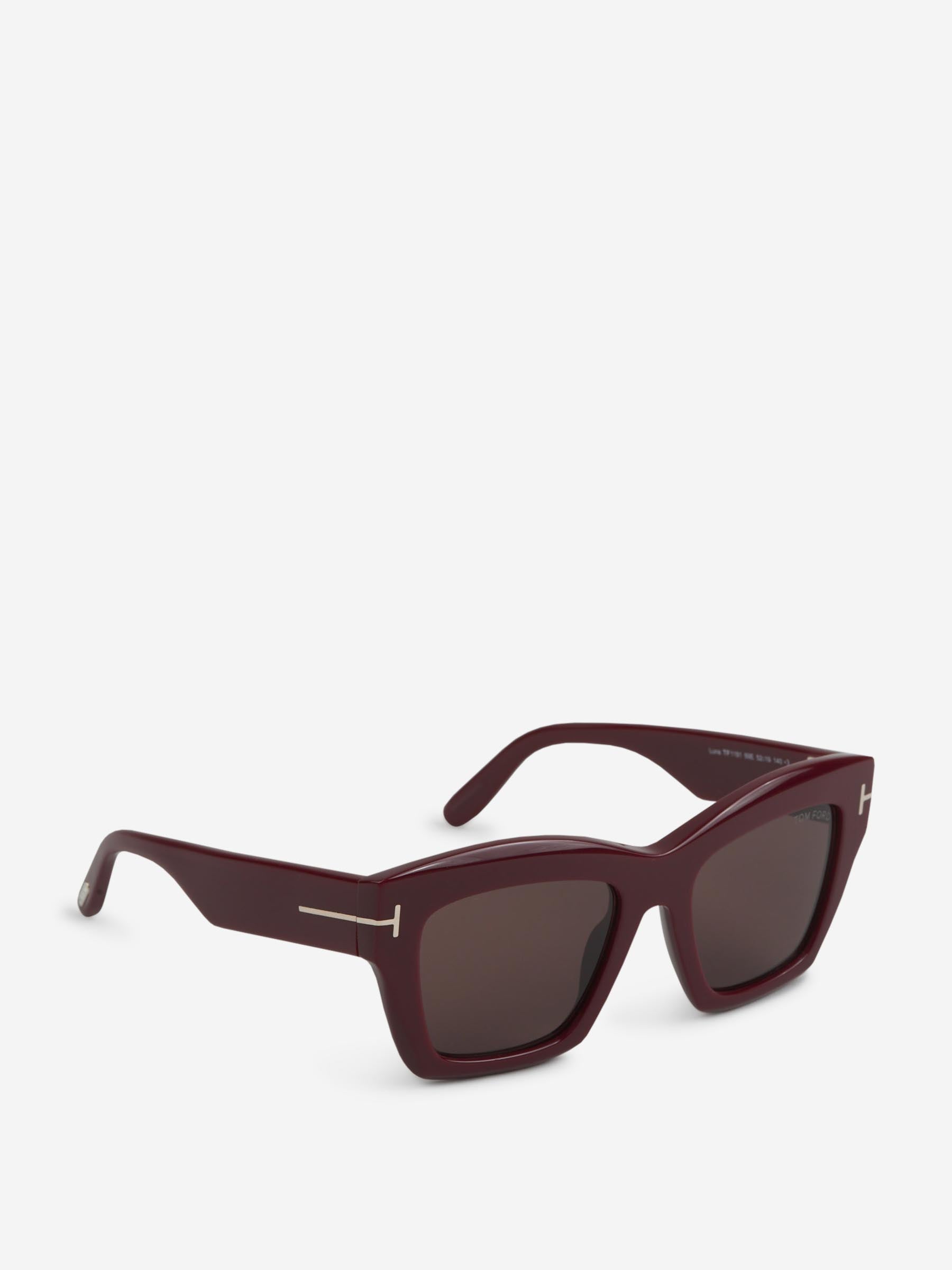 Tom Ford Gafas de Sol Luna color Burdeos sku 860-001111 01 - Foto 2